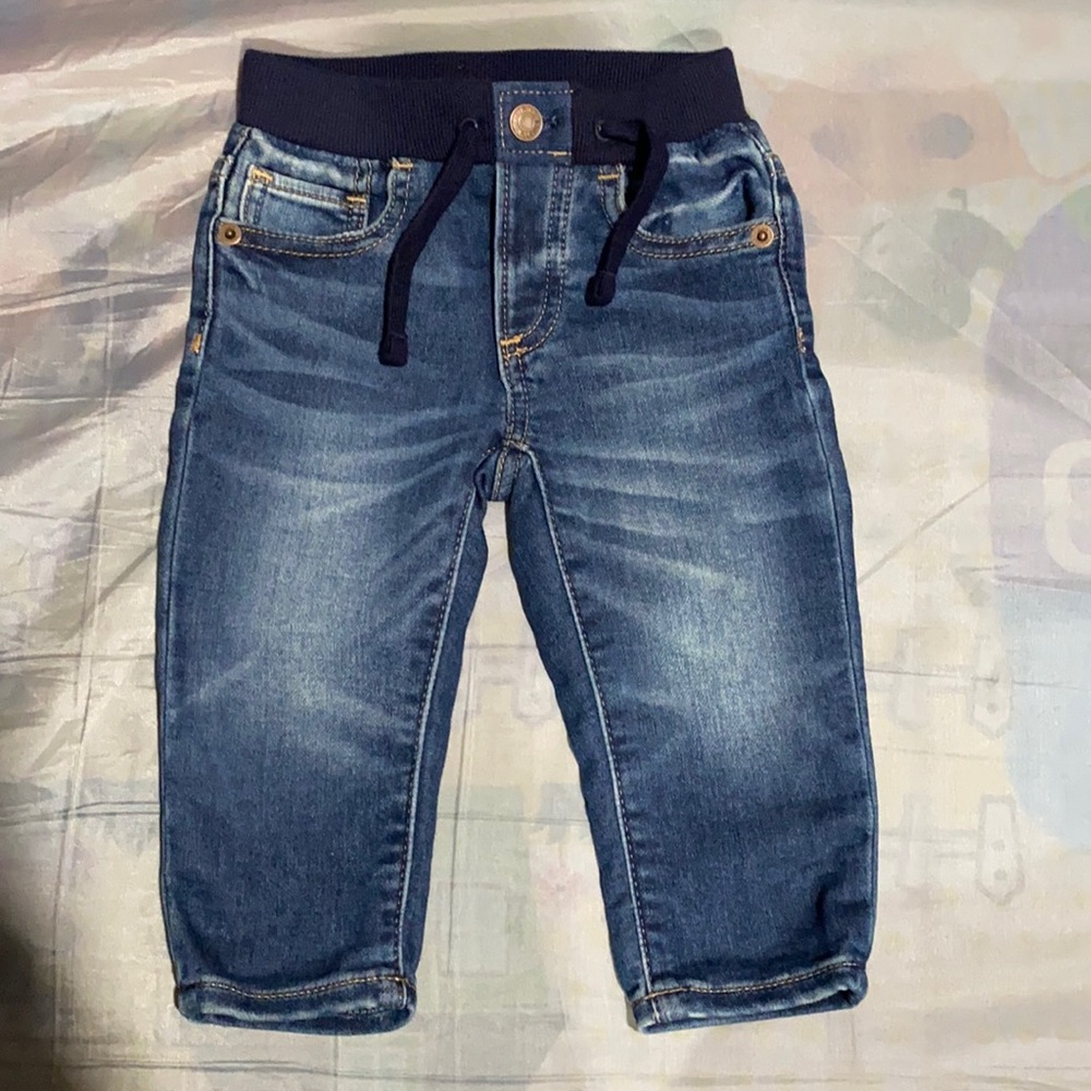 Easy slim blue jeans